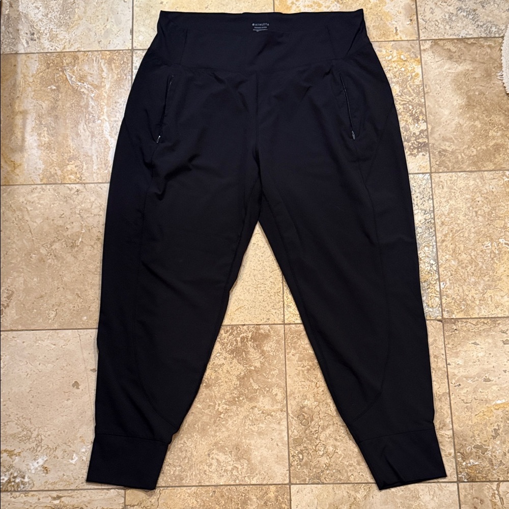 Athleta Black Track Pants